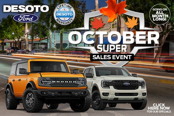 OCTOBER SUPER SALES EVENT