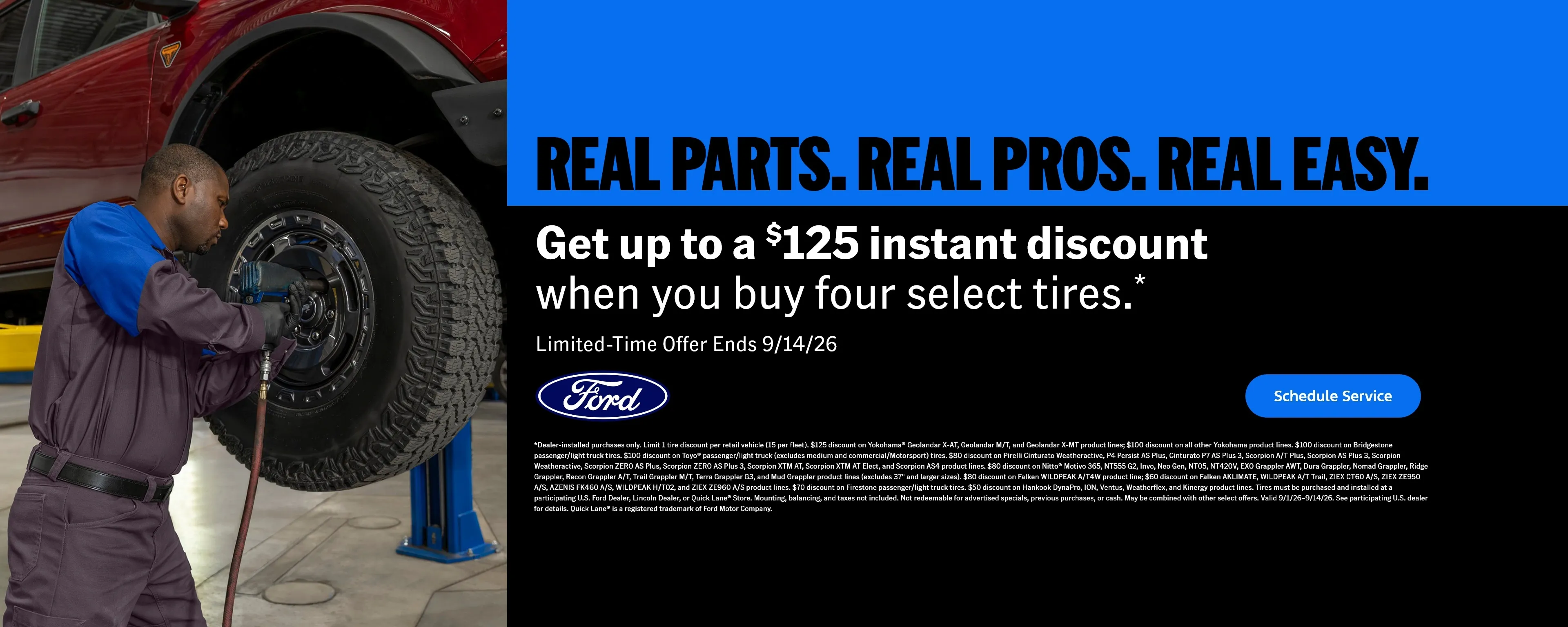 Real Parts. Real Pros. Real Easy at DeSoto Ford in Arcadia FL